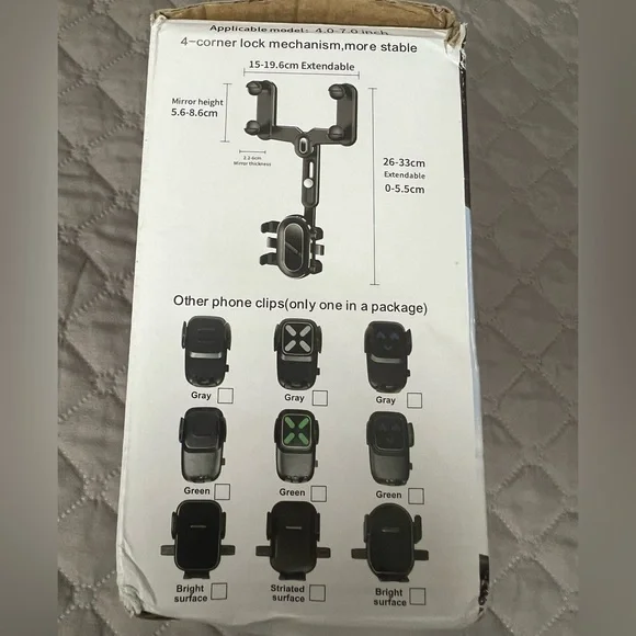 Twist Adjustable Rearview Mirror Mount - Picture 4 of 6